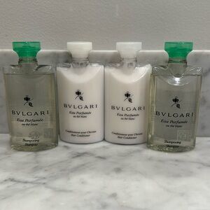 Bvlgari Eau Parfume au the blanc Shampoo & Conditioner set of 2